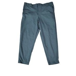 Bonobos Off Duty Casual Pant Blue Grey Chino Jogger Size XL Short